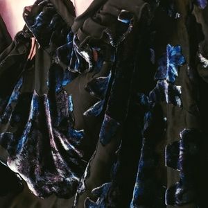 Victorian-esq, Lush Velvet Blouse